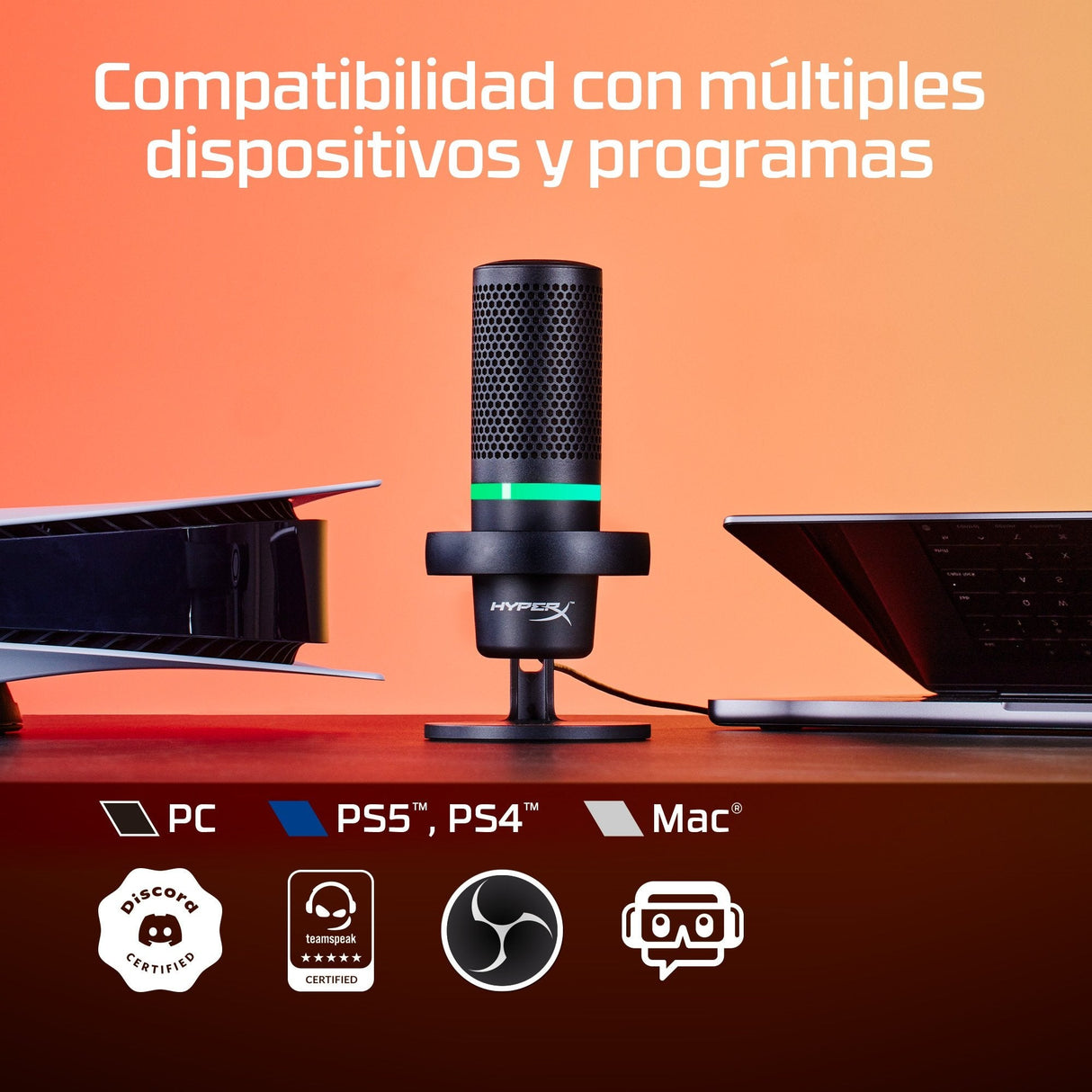 Hp Hyperx Duocast Microphone  4p5e2aa