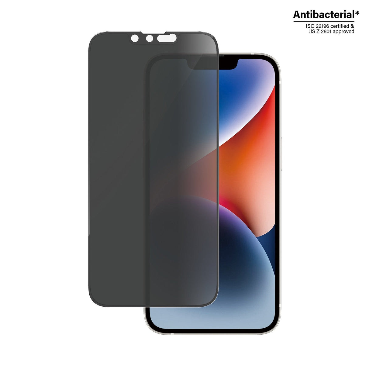 Apple  Protector De Pantalla Panzerglass Ultra-Wide Fit Privacy Apple - Iphone 14, Apple - Iphone 13, Apple - Iphone 13 Pro