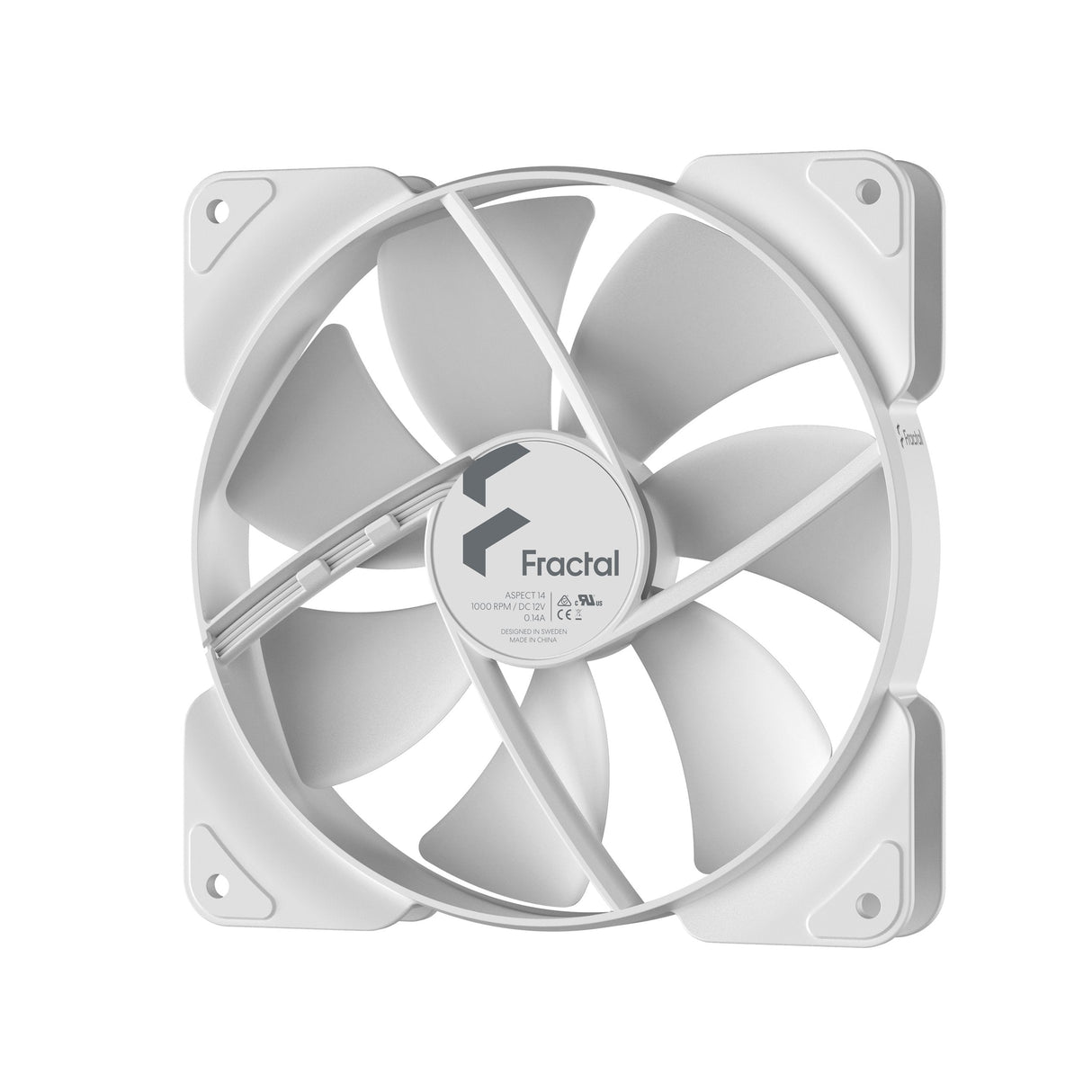 EAN 7340172703341 - Fractal Design Aspect 14 Carcasa del ordenador Ventilador 14 cm Blanco 1 pieza(s) imagen 2