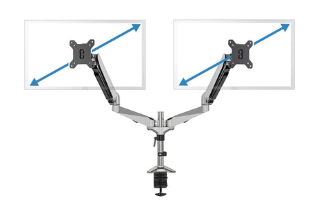 EAN 4016032385370 - Digitus DA-90353 soporte para monitor 68,6 cm (27") Escritorio Negro, Plata imagen 5