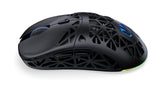 Ratón  Endorfy Liv Plus Wireless Gaming Negro, Incluye Estación De Carga Ey6a016