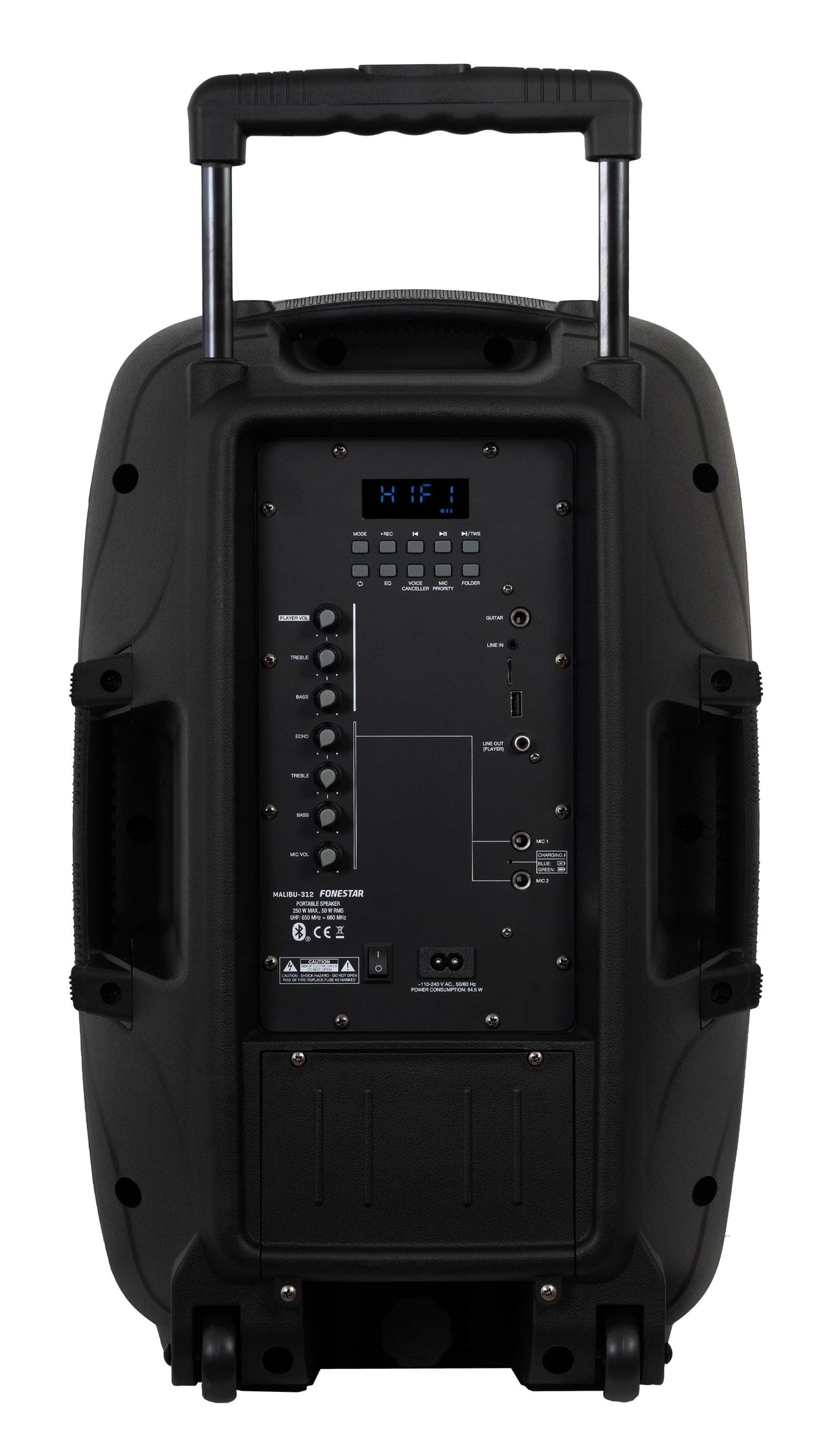 EAN 8422521023597 - Fonestar MALIBU-312 altavoz Negro Inalámbrico y alámbrico 250 W imagen 3