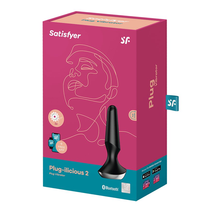 Satisfyer - Plug Ilicious 2 Plug Vibrador Negro
