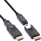 EAN 4043718333714 - InLine 17915O cable HDMI 15 m HDMI Type-A/HDMI Type-D Negro imagen 1