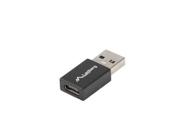 EAN 5901969418545 - Lanberg AD-UC-UA-01 cambiador de género para cable USB 3.0 Type A USB 3.0 Type C Negro imagen 1