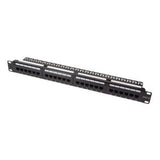 Logilink Np0004a Patchpanel 24 Puertos Rj45 19 "Cat6 Sin Proteger