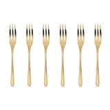 Sambonet Taste Pvd 6 Cake Forks Set