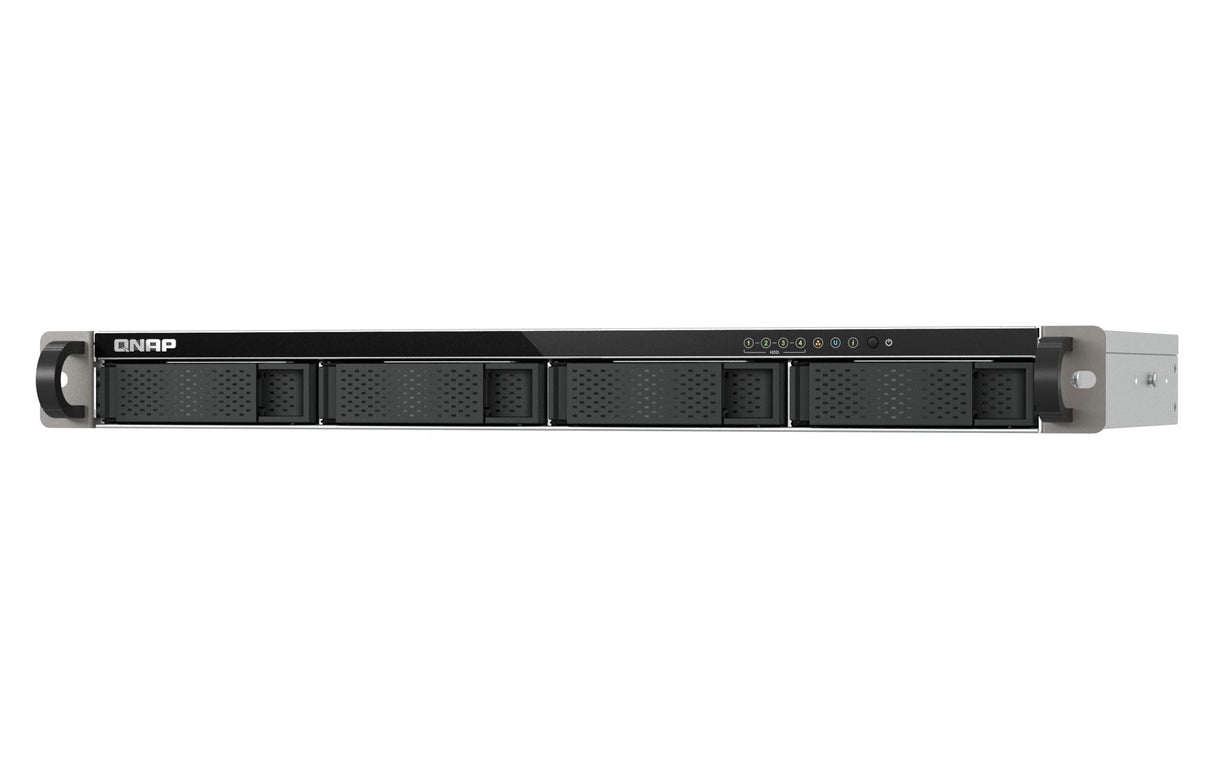 Nas Rack Compacto De 4 Bahias Con 10gbe Sfp+  Doble 2.5gbe Y Cpu Arm