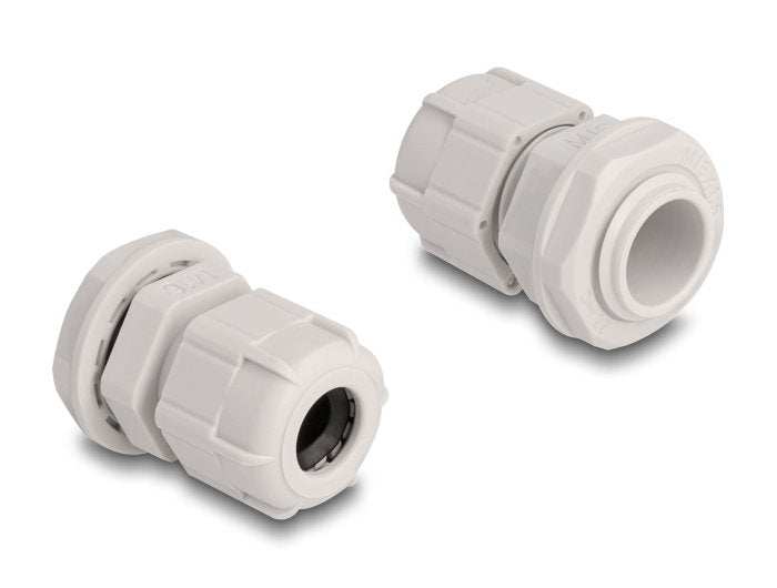 Delock 60654 Prensacables M16 10 Piezas Gris