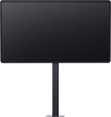 Soporte De Suelo Para Pantallas De 55" A 85" Columna De Aluminio De 1500 Mm De Altura Viene Con Soporte Vesa De 600 De Ancho X 400 De Alto Cubiertas Traseras Curvas Para Ocultar La Parte Trasera De La Pantalla Canal De Gestión De Cables En