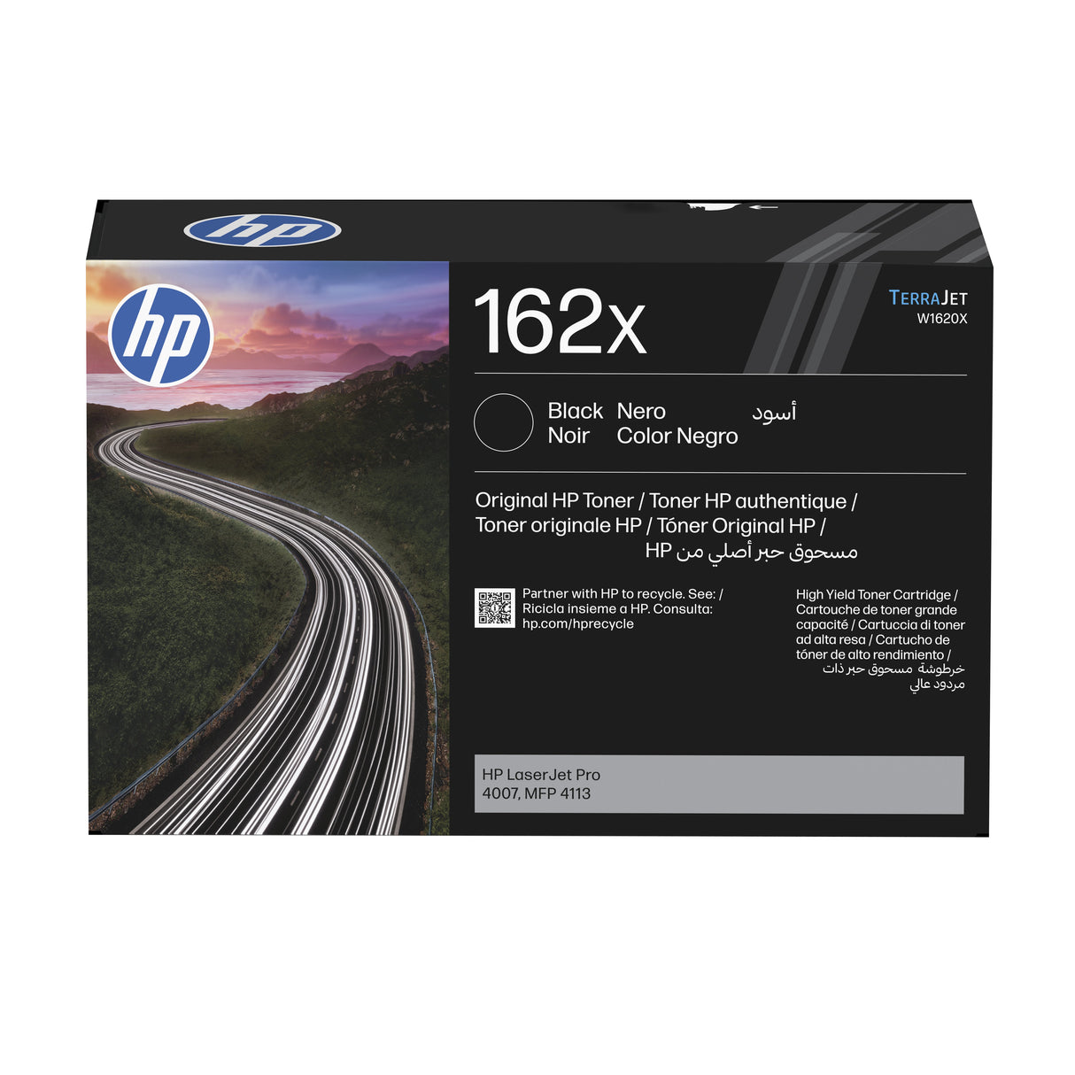 EAN 0196786141386 - HP 162X Black LaserJet Toner Cartridge cartucho de tóner 1 pieza(s) imagen 1
