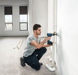 Taladro Percutor Inalámbrico Bosch Professional Gsb 18v-65 Professional Solo, 18 Voltios Azul, Sin Batería Ni Cargador, En L-Boxx 06019n3301