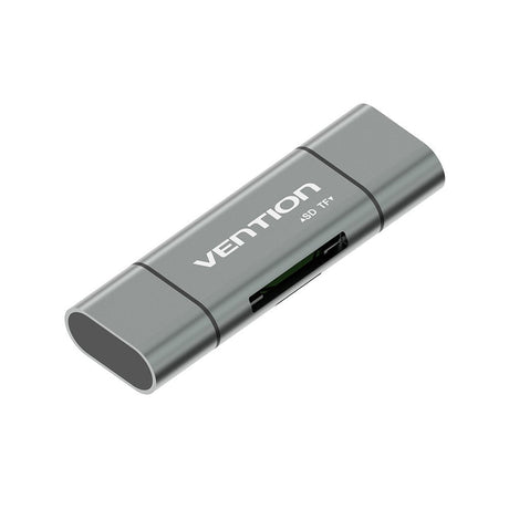 EAN 6922794736429 - Vention CCHH0 lector de tarjeta USB Type-A/USB Type-C/Micro-USB Gris imagen 3