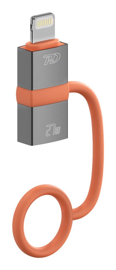 4smarts Usb-C Auf Adapter Lightning Pd 27w 2er Set, Grau