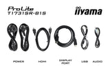 EAN 4948570122127 - iiyama ProLite T1731SR-B1S pantalla para PC 43,2 cm (17") 1280 x 1024 Pixeles SXGA LCD Pantalla táctil Ne imagen 17