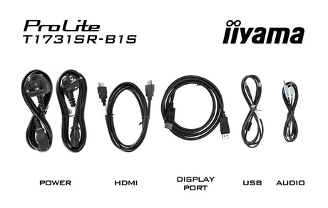 EAN 4948570122127 - iiyama ProLite T1731SR-B1S pantalla para PC 43,2 cm (17") 1280 x 1024 Pixeles SXGA LCD Pantalla táctil Ne imagen 17
