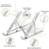 EAN 8059018364255 - Techly ICA-TBL 134TY soporte para ordenador portátil Plata 40,6 cm (16") imagen 4