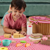 EAN 0194735238569 - Fisher-Price Wooden Picnic Basket imagen 2