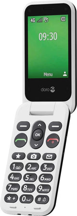 Doro Leva E30 - Negro-Blanco