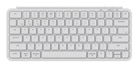 EAN 4895248876427 - Keychron B1P-K8 teclado Hogar / Oficina USB + RF Wireless + Bluetooth Marfil imagen 1