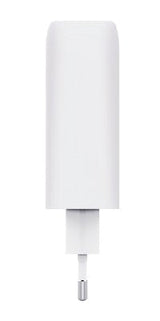 Cargador De Pared Gan Trust Maxo 100w 2xusb Tipo-C Incluye Cable Usb Tipo-C 100w