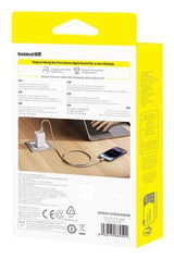 Titanium Alloy Fast Charging Cable Usb To Ip 2.4a 1m Galaxy Titanium Gold