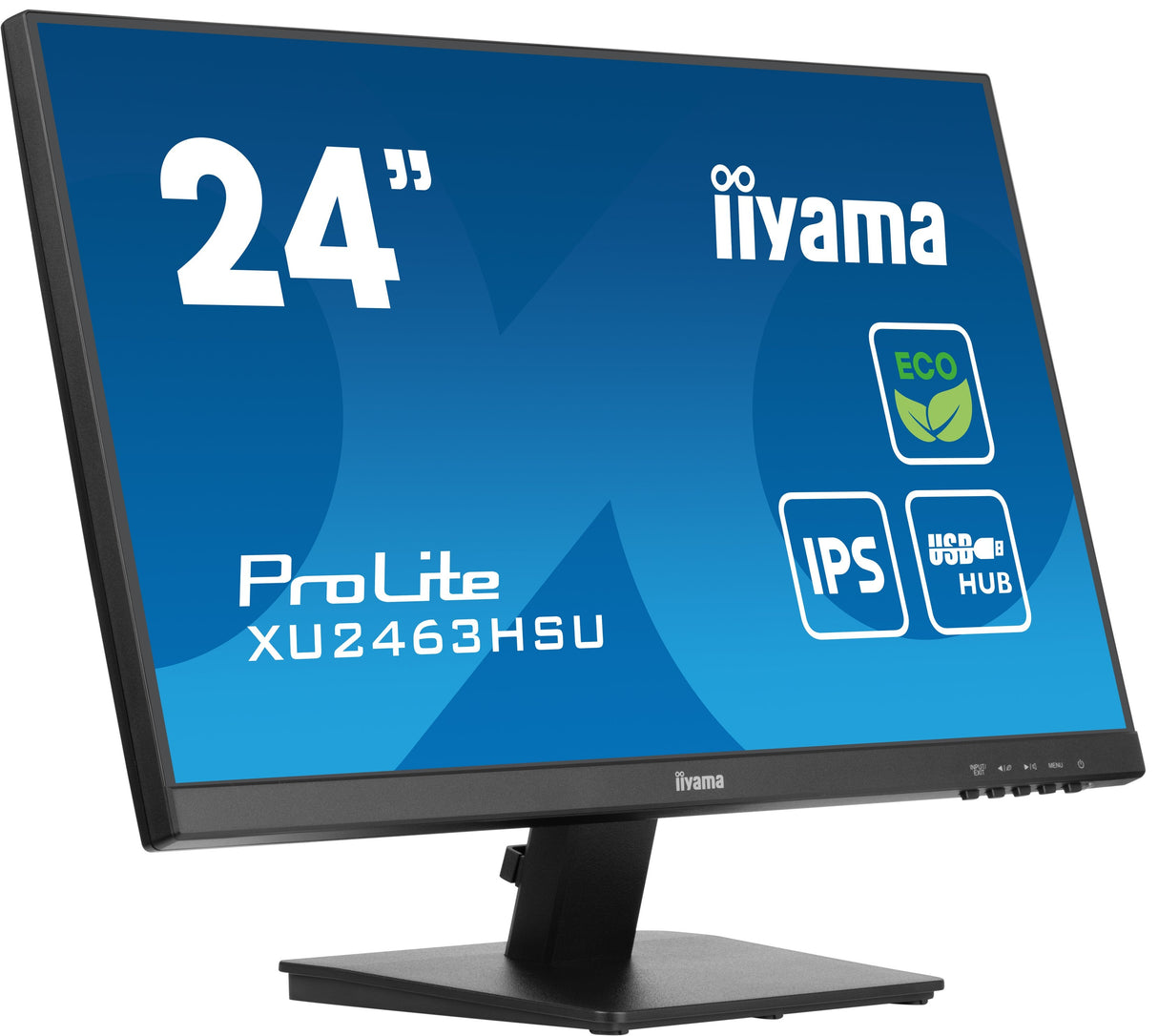 Monitor Iiyama 60.5cm 24" Xu2463hsu-B1 16:9 Hdmi+Dp+2xusb Ips Retail