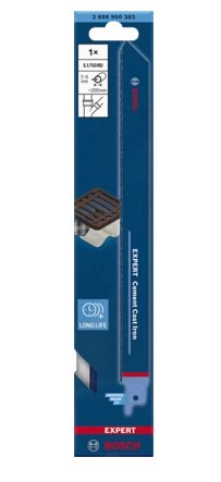 Bosch Hoja De Sierra Recíproca Experta Â  Cement Cast Ironâ   S 1750 Rd 2608900383