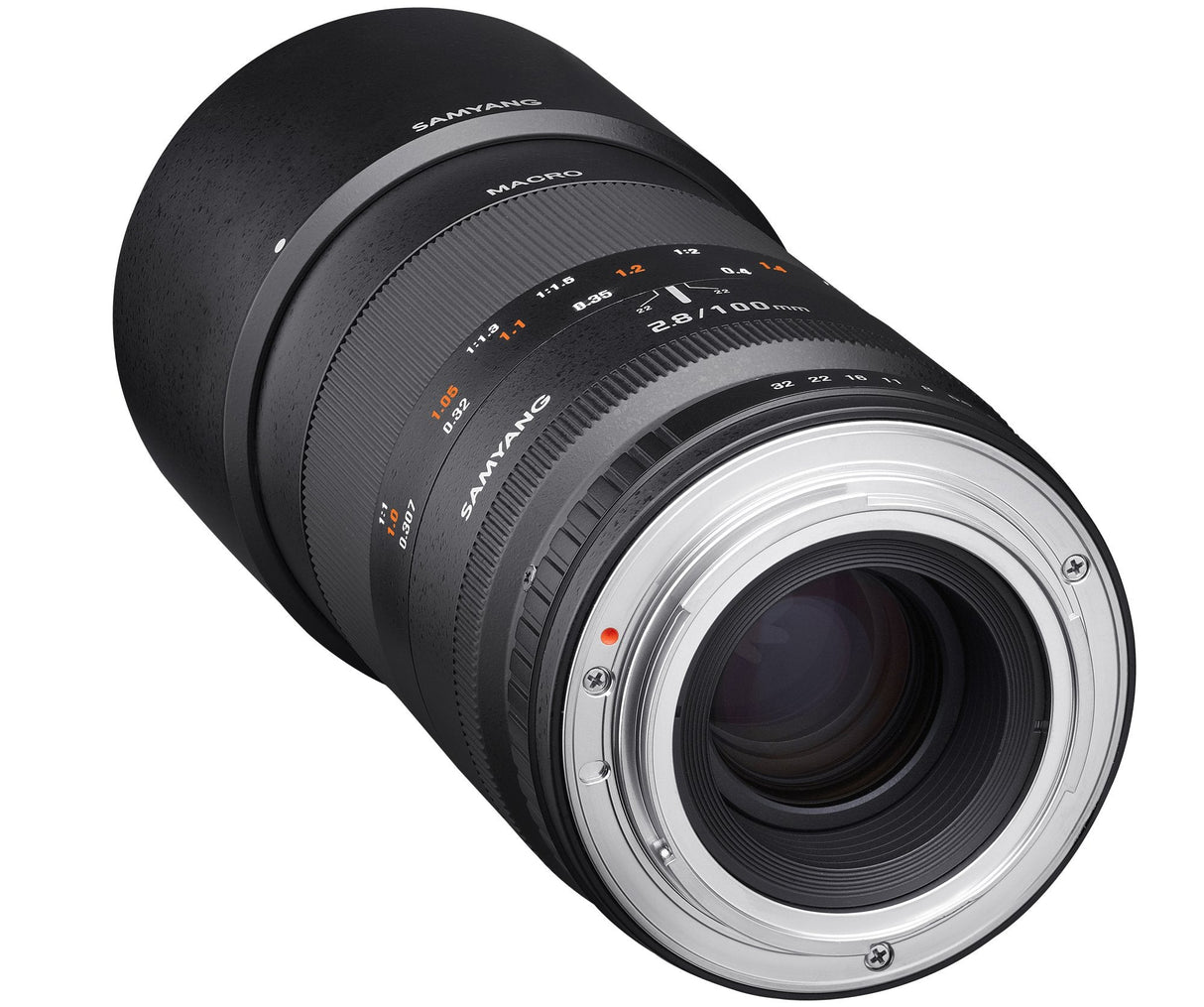 Samyang F1112309101 - Objetivo Fotográfico Dslr Para Micro Cuatro Tercios As If Umc (Distancia Focal Fija 100mm, Apertura F/2.8-32, Diámetro Filtro: 67mm), Negro