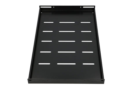 EAN 5903148912738 - Extralink SHELF 1U FOR WALL CABINETS 19\" 300MMX1U BLACK Cajón metálico para rack imagen 4