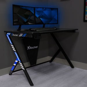 EAN 0094338200546 - X Rocker 2020054 escritorio para ordenador Negro, Azul, Rojo imagen 5