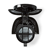 Nedis Cafetera  Cafe Filtrado  1.0 L  8 Copas  Negro