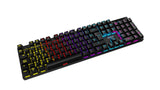 Teclado Ingles Krom Kasic Gaming Usb Mecanico Iluminacion Rgb Antighosting