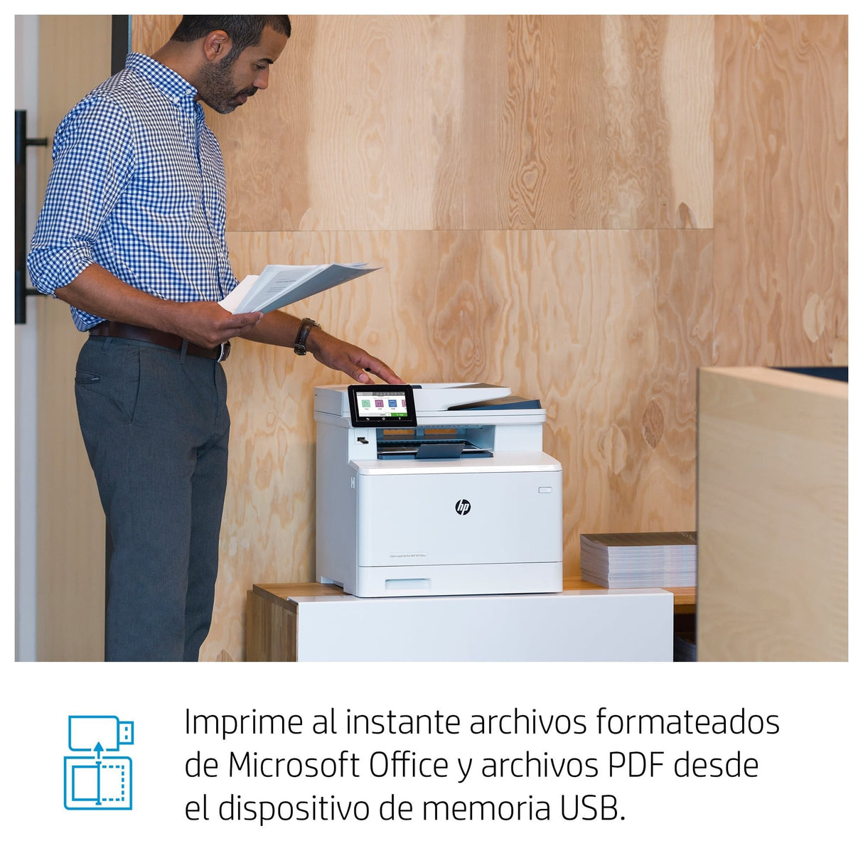 Hp Color Laserjet Pro M479fdw Impresora Multifunción Láser Color Wifi