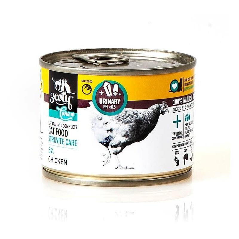 3coty Chicken Struvite Care Sensitive Urinary 180g