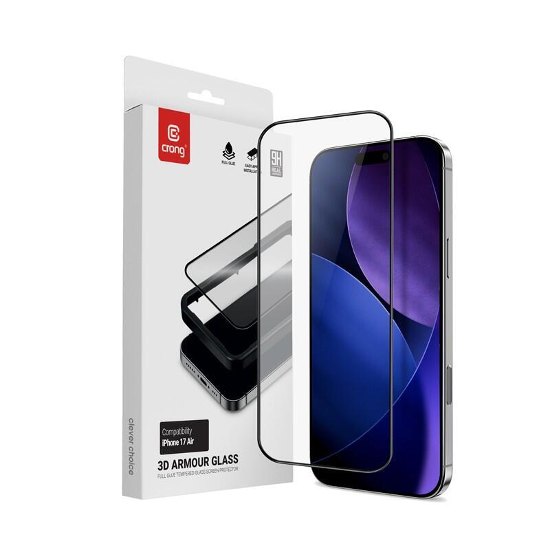 3d Armour Glass - Szklo Hartowane Iphone Air + Ramka Instalacyjna
