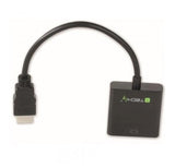 EAN 8057685301658 - Techly IDATA-HDMI-VGA2 adaptador de cable de vídeo VGA (D-Sub) Negro imagen 3