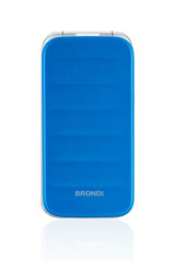 EAN 8015908738520 - Brondi Fox 4,5 cm (1.77") 74 g Azul, Plata Característica del teléfono imagen 3