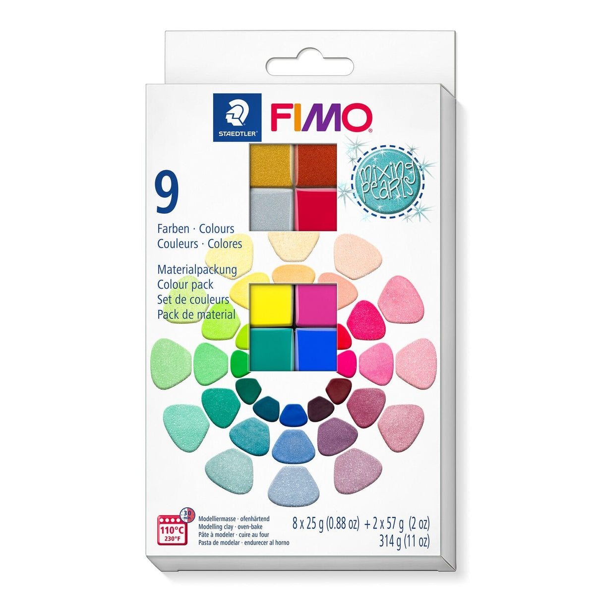 Staedtler Fimo Effect Colour Pack, Arcilla Polimérica Para Modelar De Secado Al Horno
