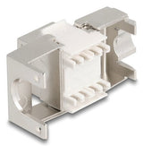 Keystone Modul Slim Rj45 Buchse Zu Lsa Cat.6a Geschirmt 180° Werkzeugfrei