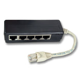 Efb Isdn 5-Fach Adapter, Rj45 Stecker   5 X Rj45 Buchse, Terminiert
