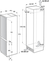 EAN 3838782838408 - Gorenje NRKI517E41 Integrado 252 L Blanco imagen 13