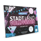 Stadt Land Vollpfosten - Party Edition - Din A4