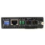 Startech.Com Conversor De Medios Gigabit Ethernet A Fibra Óptica Monomodo Sc 1x Rj45 Hembra 30km Conversor De Soportes De Fibra 100mb Lan 100base-Fx Rj-45 / Modo Sencillo Sc Hasta 30 Km 1310 Nm Para P/N: Etchs2u Sva12m2neua Sva12m5na