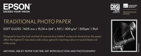 EAN 8715946426921 - Epson Traditional Photo Paper imagen 1