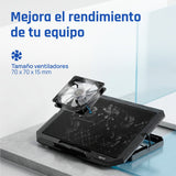 EAN 8435364319710 - iggual RP4V17 Soporte para ordenador portátil Negro 43,2 cm (17") imagen 3