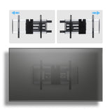 Startech.Com Ultraflache Vollbewegliche Tv-Soporte De Pared Fur Bildschirme Bis 65 Zoll Und 45 Kg Vesa 600x400 Flaches Design