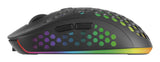 Teclado Mouse Y Alfombrilla Mars Gaming Mcpwxpt Negro H-Mech Frgb 3200dpi Portugues