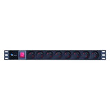 EAN 3548388088991 - LOGON TUPS031 unidad de distribución de energía (PDU) 8 salidas AC Negro imagen 1