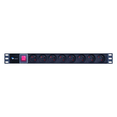 EAN 3548388088991 - LOGON TUPS031 unidad de distribución de energía (PDU) 8 salidas AC Negro imagen 1